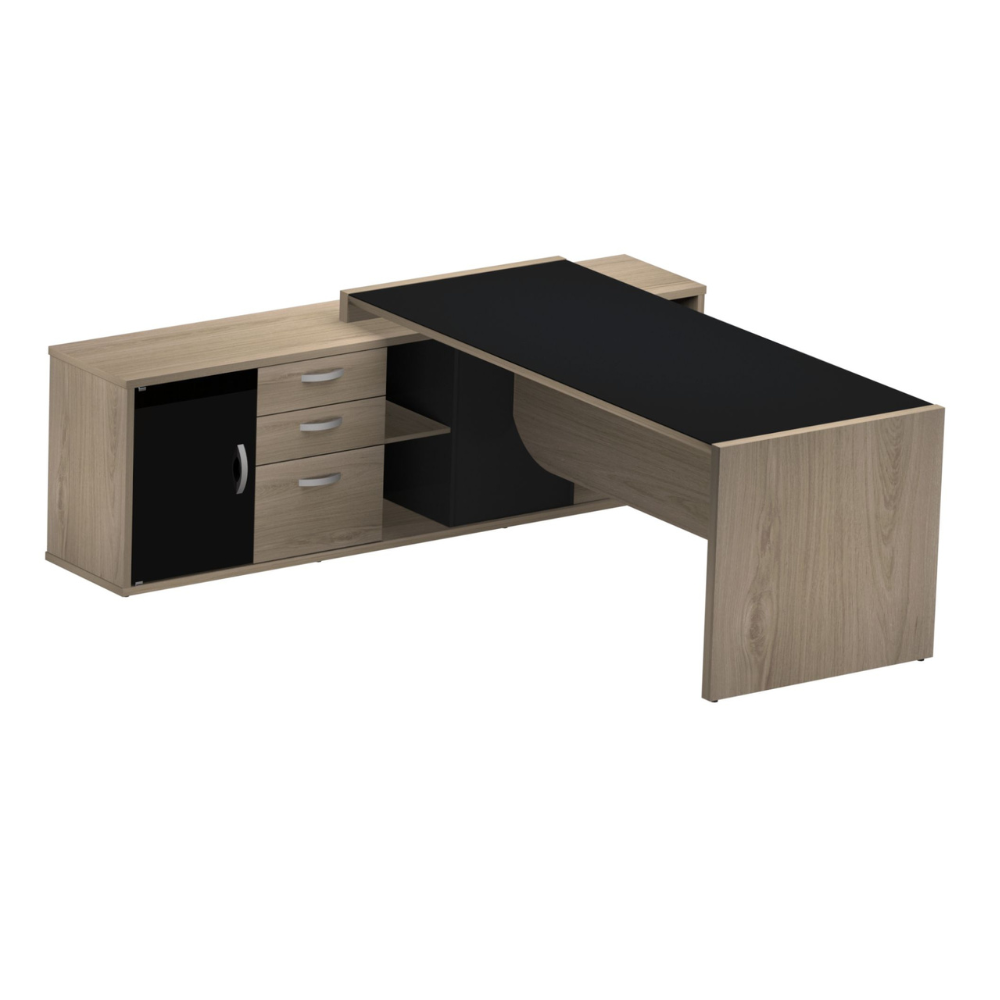 Mesa Credenza 3 gavetas 1800mm